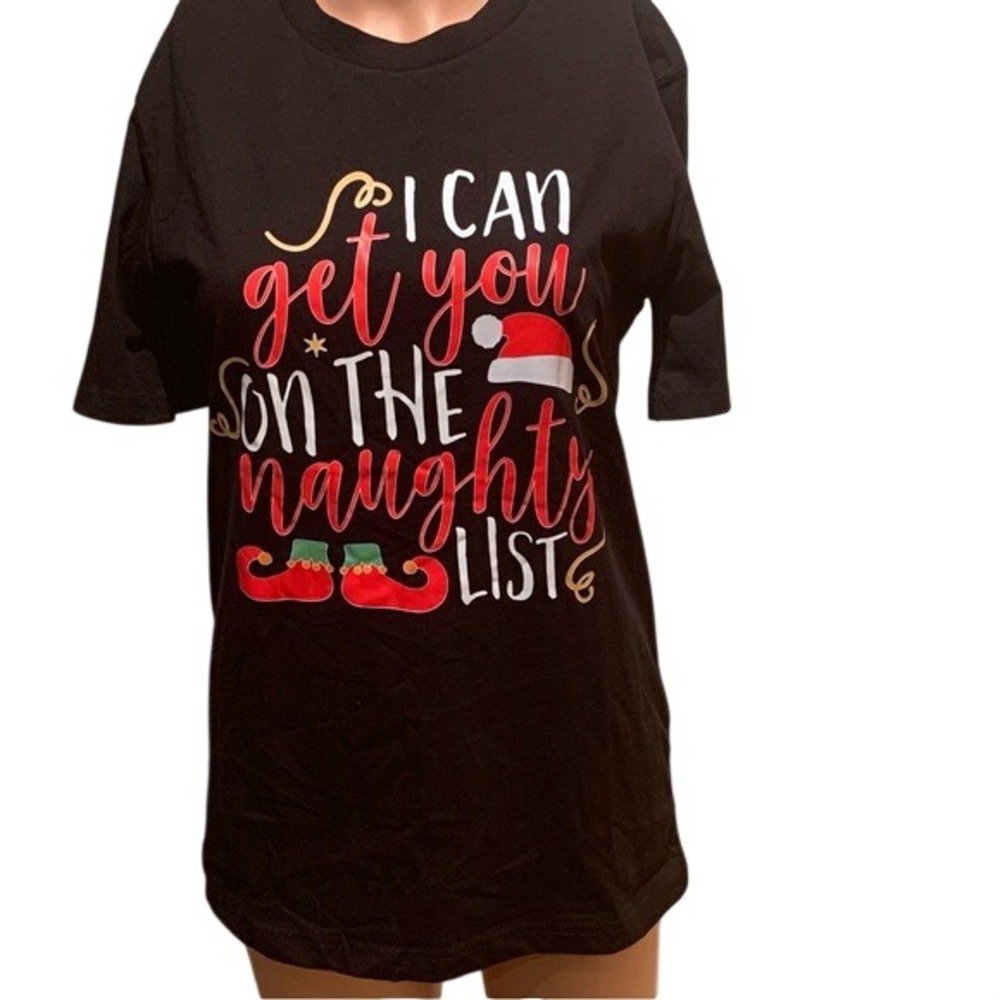 LAVIVA‎ SPORTS. Xmas T- Shirt. Size S. RED/BLACK